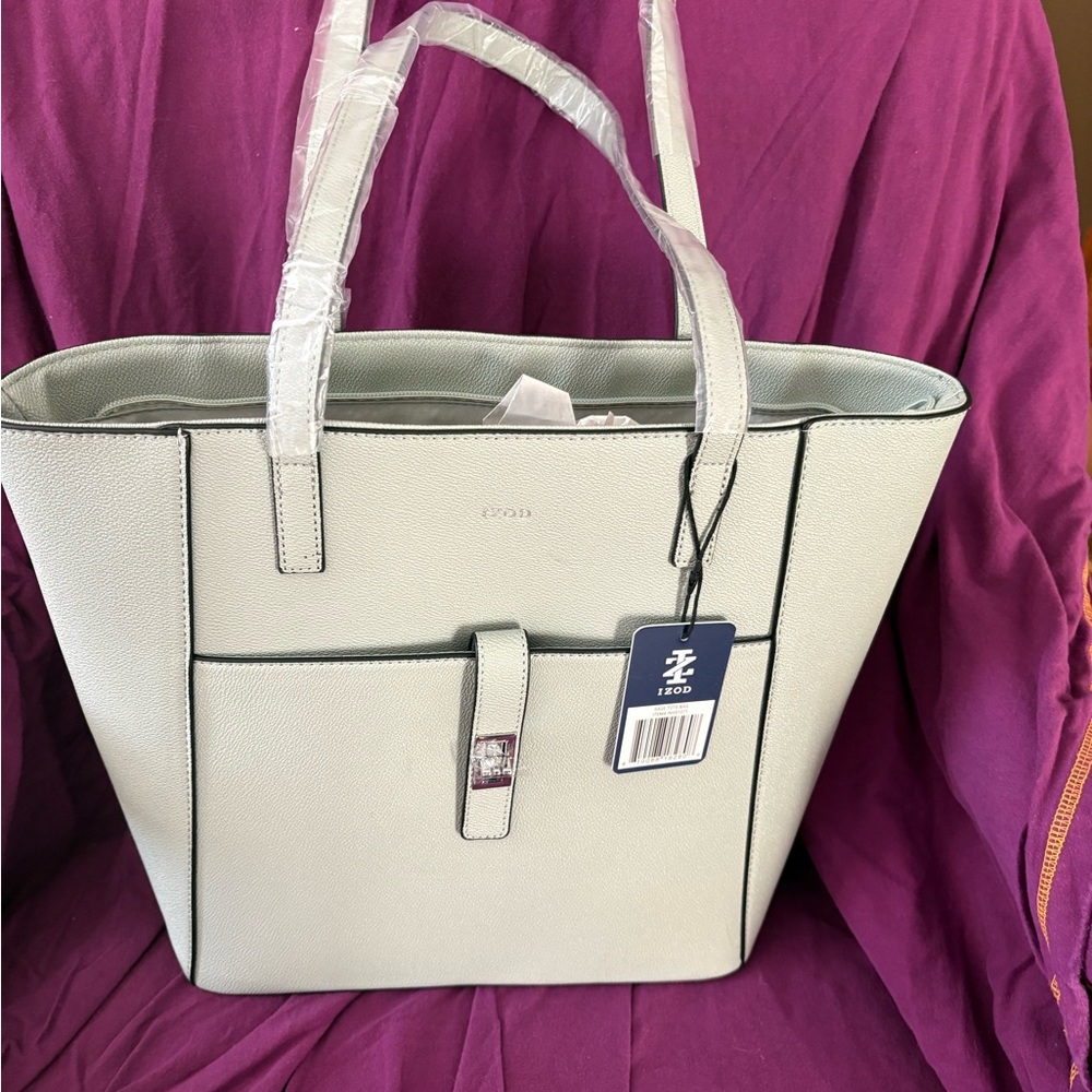 Sage Izod Commuter Tote Bag